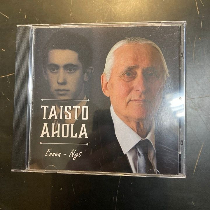 Taisto Ahola - Ennen nyt CD (VG+/VG+) -iskelmä-